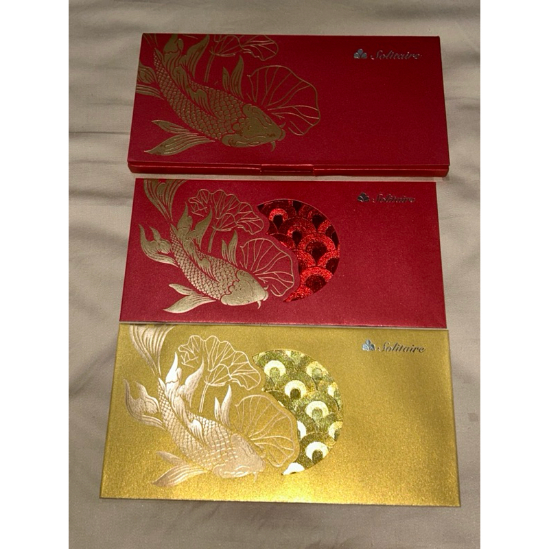 

angpao imlek bca solitaire ikan 1 box 10 pcs