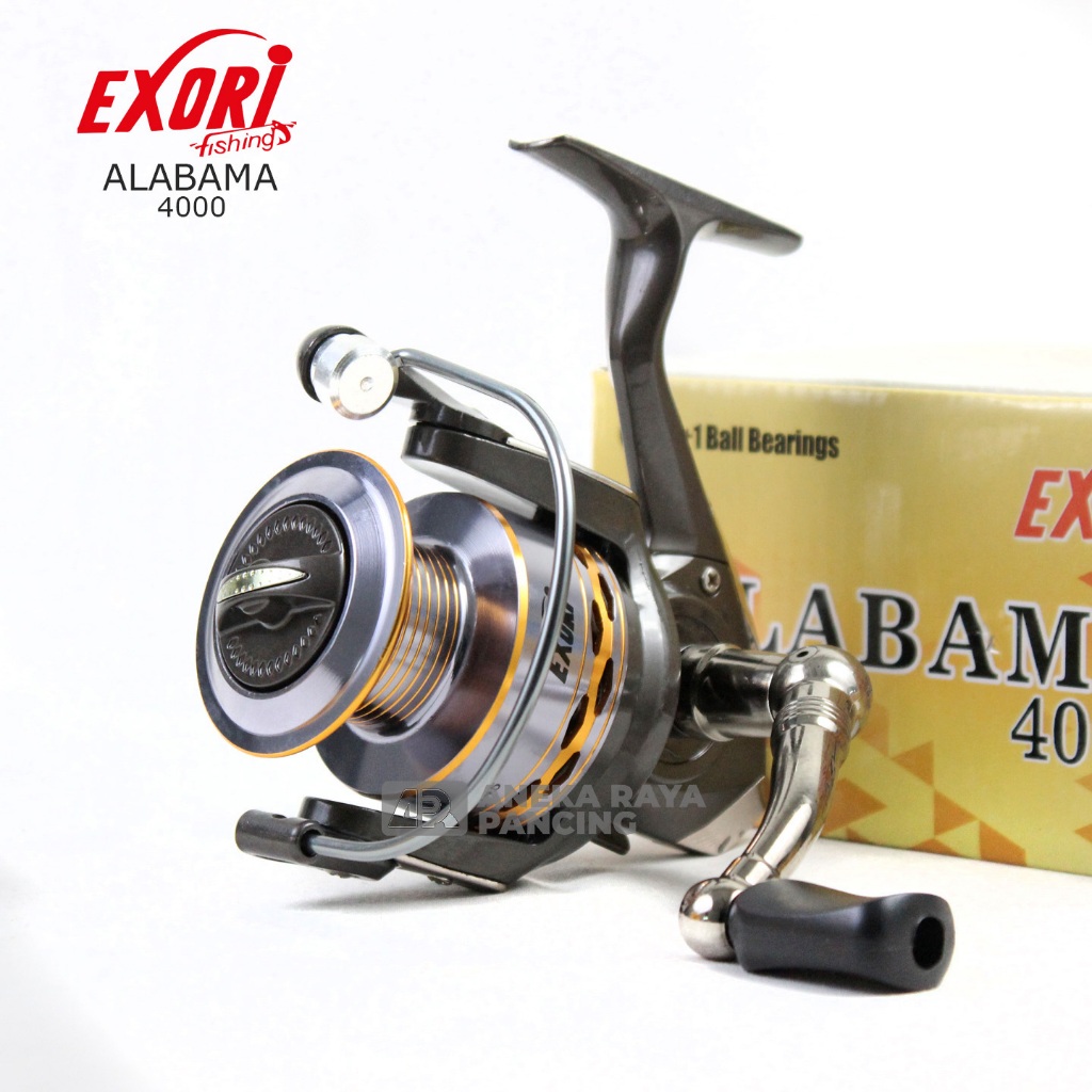 reel EXORI ALABAMA | reel spining terjangkau | reel spinning exori