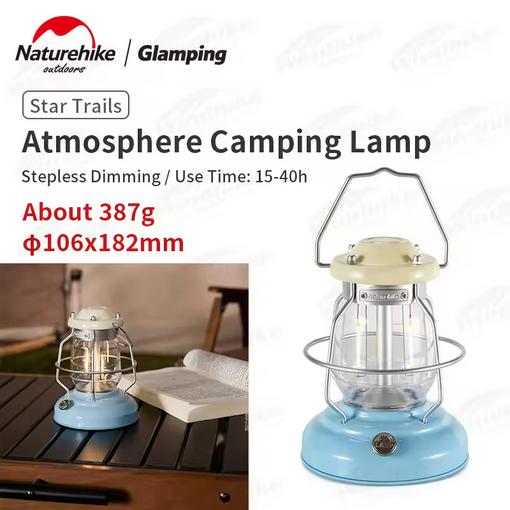 LAMPU CAMPING RETRO NATUREHIKE NH21ZM010