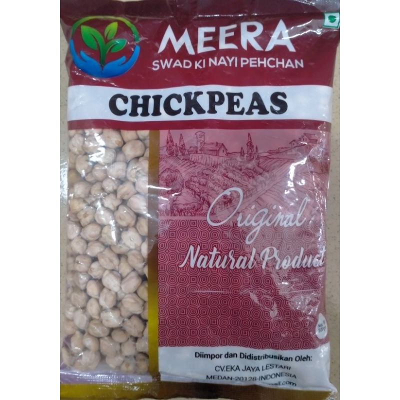 

Meera chickpeas original natural product