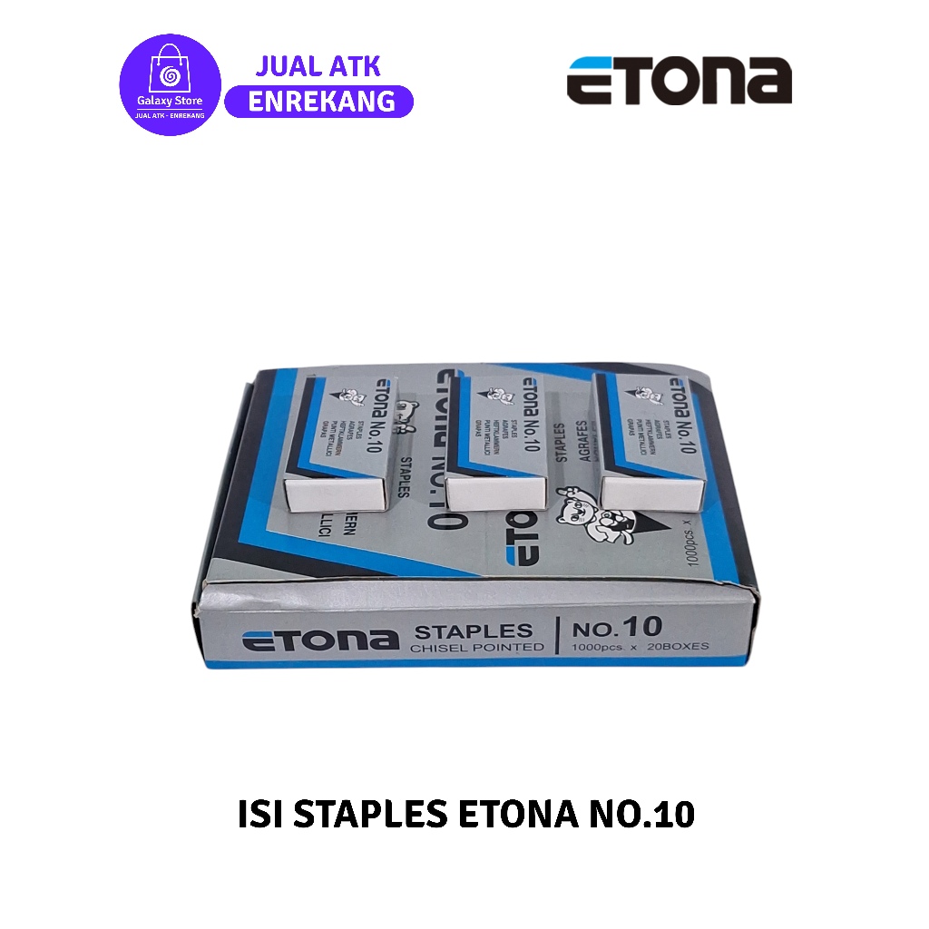 

ISI STAPLES ETONA NO.10 1PACK