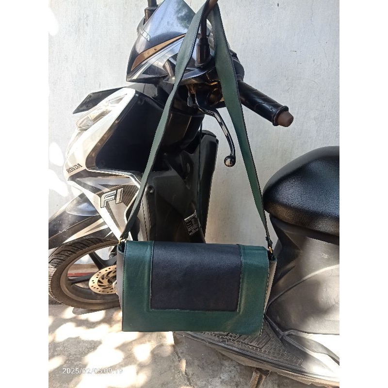 BOOM SALE Original Authentic PEDASS Celine Frame Bag Leather Lengkap Noser Stamp kulit Made in Italy