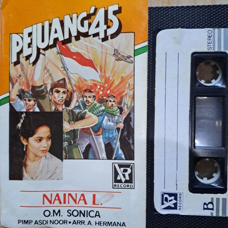 Kaset Dangdut Naina Lucy  Album  Pejuang 45