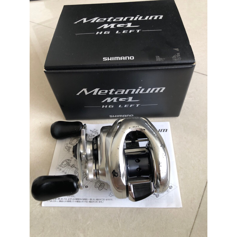 reel bc shimano 16 Metanium HG bekas