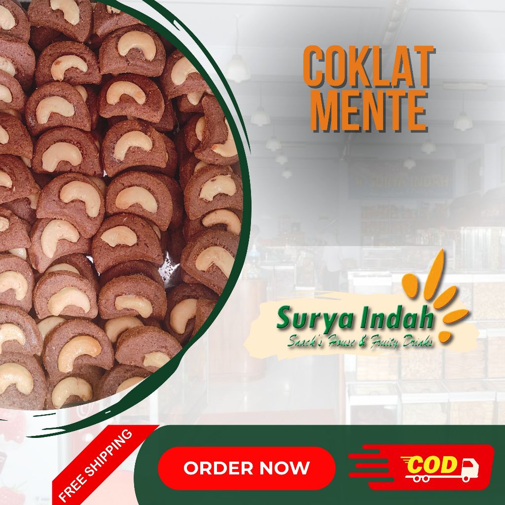 

Kue Coklat Mente 100gr dijamin Enak Surya Indah Jombang