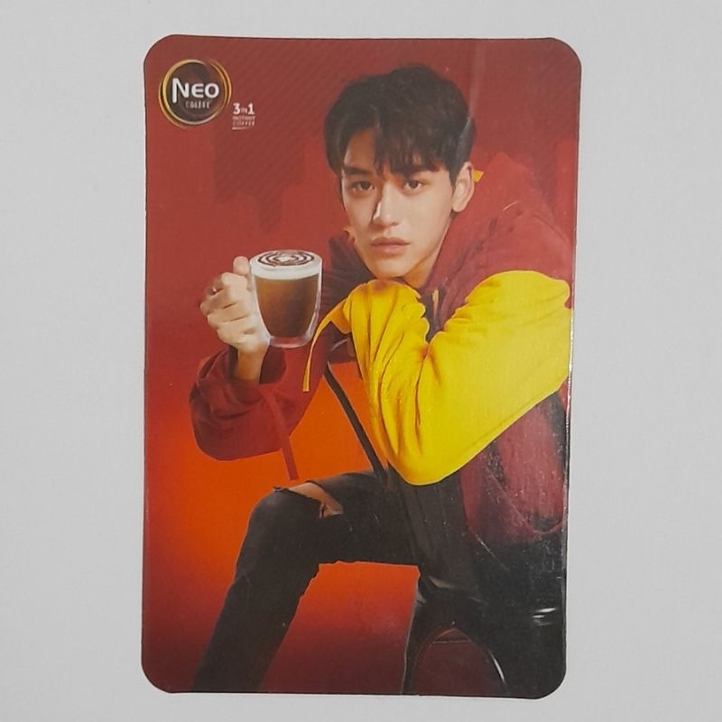 PHOTOCARD OFFICIAL LUCAS X Neo Coffee Kopi || LIMITED EDITION