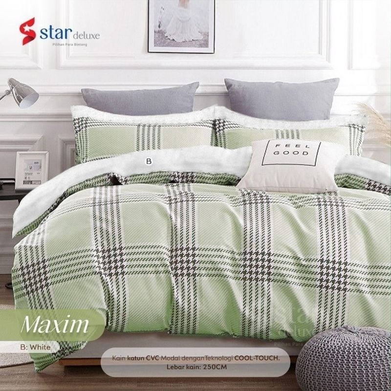 Sprei Maxim / Sprei Star / Sprei Katun Star Cvc / Sprei Zleepi Murah / Sprei Star