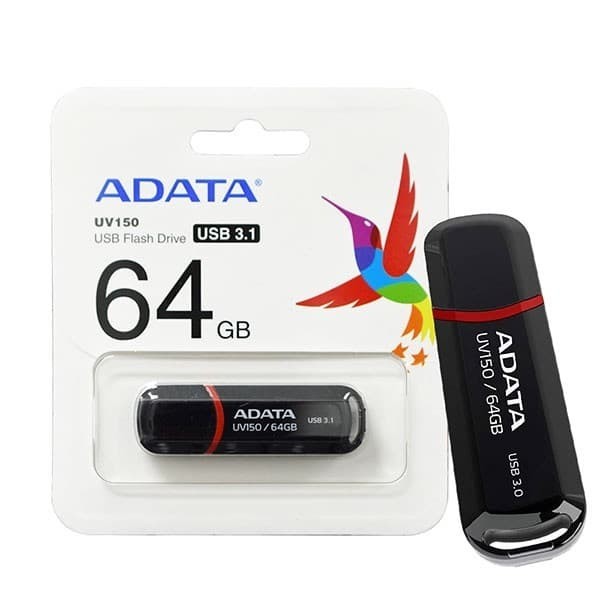Trend - ADATA FDD UV150 64GB USB 3.2 Flash Disk ADATA UV150 Flashdisk 64GB