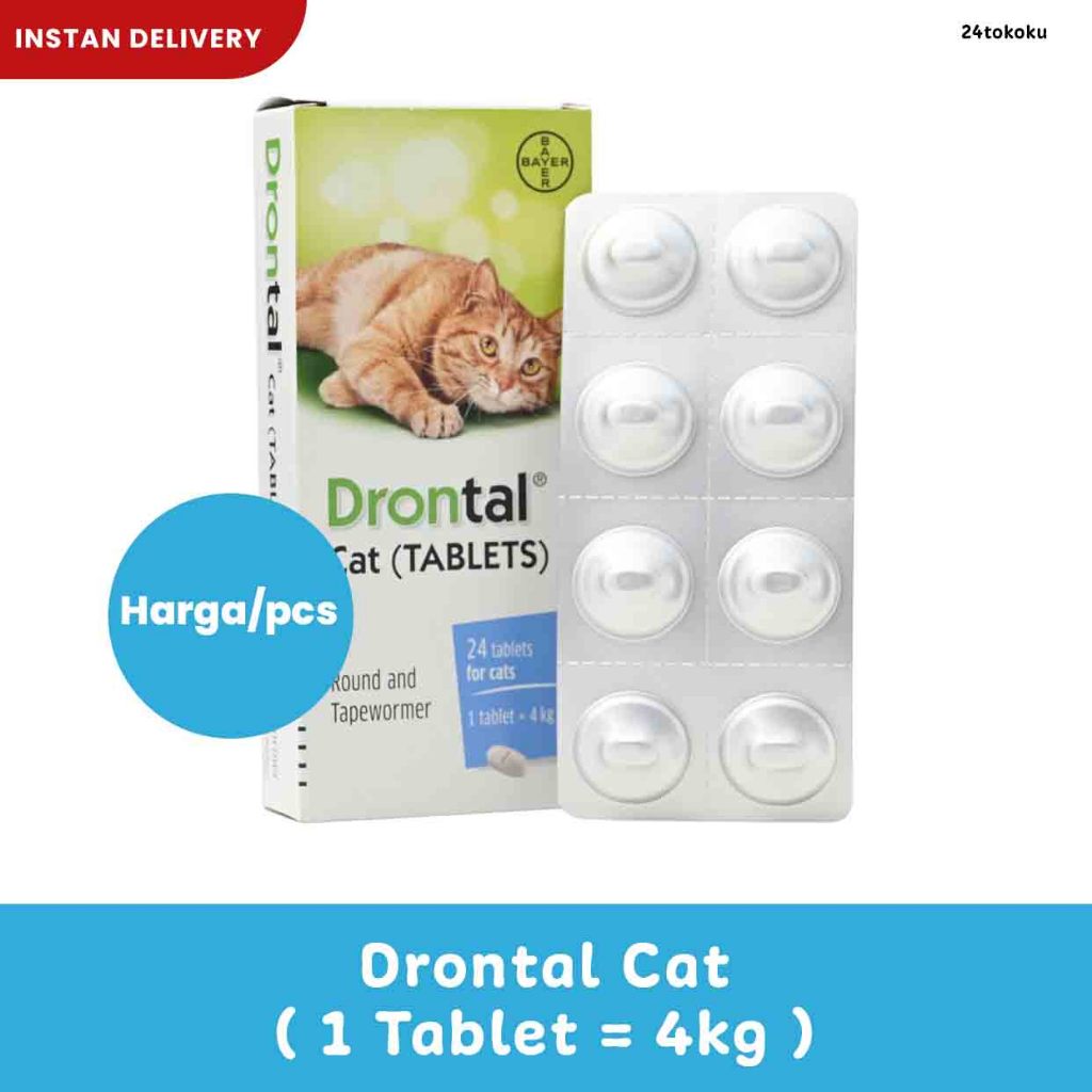 Drontal Cat Obat Cacing Kucing | Bayer Thailand Exp Date 2028