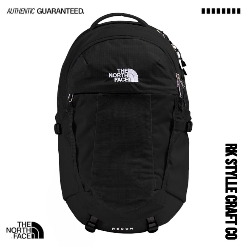 Tas Ransel | Tas Pria Unisex The North Face Wmns Recon Backpack Black 30L 100%Originalr