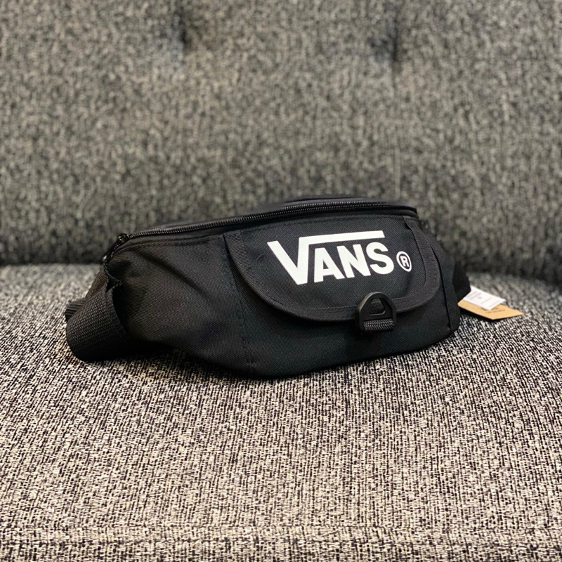 Waistbag V4ns Logo Black | Tas Selempang V4ns | Shoulderbag V4ns Tas Bahu