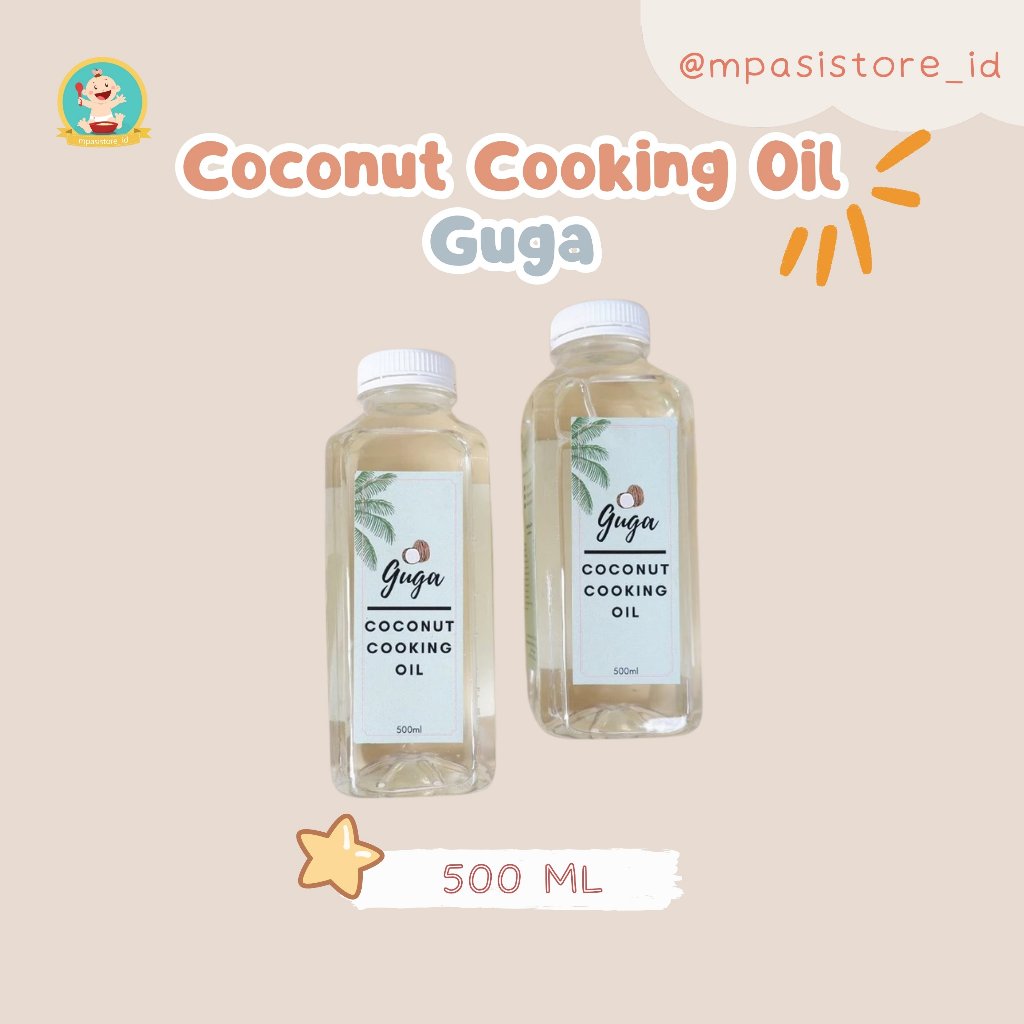 

Guga Coconut Cooking Oil Minyak Goreng Kelapa Untuk Menumis Mpasi