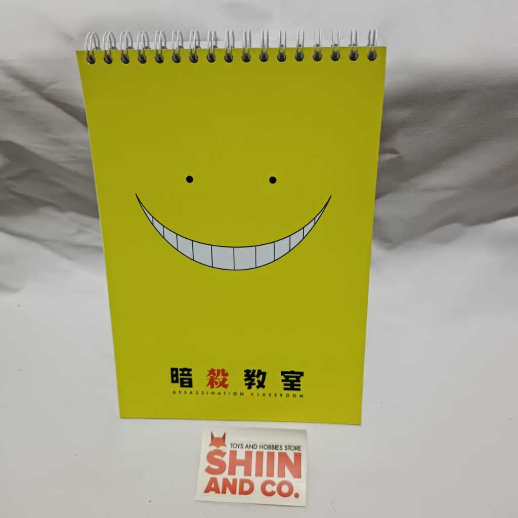 

SKETCHBOOK A5 SOFTCOVER TEMA ANIME ASSASIN CLASHROOM - KORO SENSEI