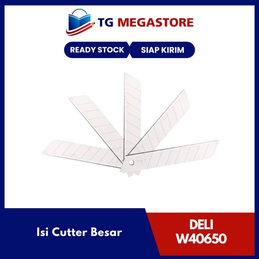 

Isi Cutter DELI Anti Karat Besar - W40650