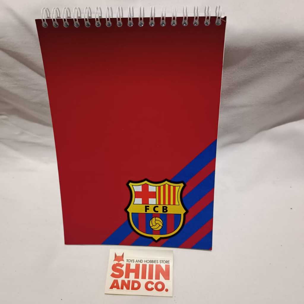 

SKETCHBOOK A5 SOFTCOVER TEMA CLUB BOLA BARCELONA