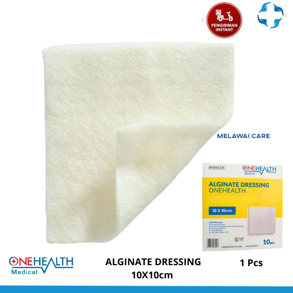 Alginate Dressing 10X10cm Wound Dressing Plester Luka