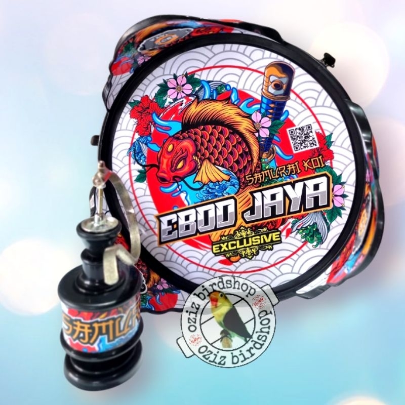 Tebok lovebird pvc decal Ebod jaya original exlusive