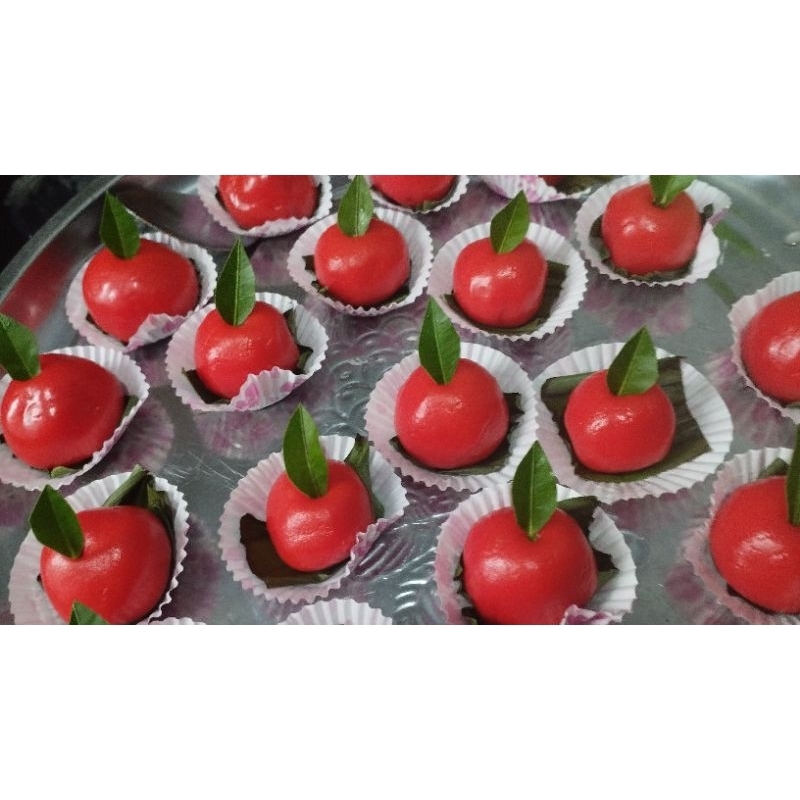 kue thok bentuk buah atau kueKu bentuk buah