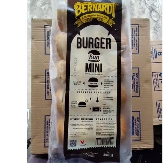 

Bernardi Roti Burger Mini isi 20
