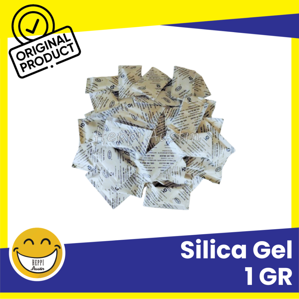Silica Gel Wonder Food Grade 1 GR Penyerap Kelembaban 500Gram