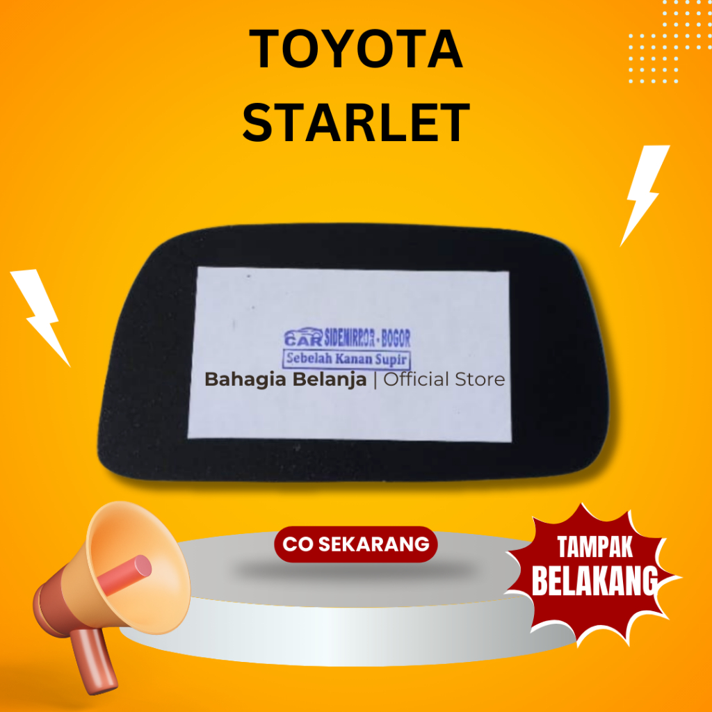 Kaca Spion Starlet Kapsul 1994 1995 1996 1997 1998 Kiri Kanan Kaca Spion Sepion Starlet kapsul Refil