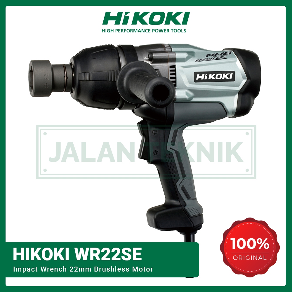 Pembuka Baut Impact Wrench Reversible HIKOKI 22mm WR22SE