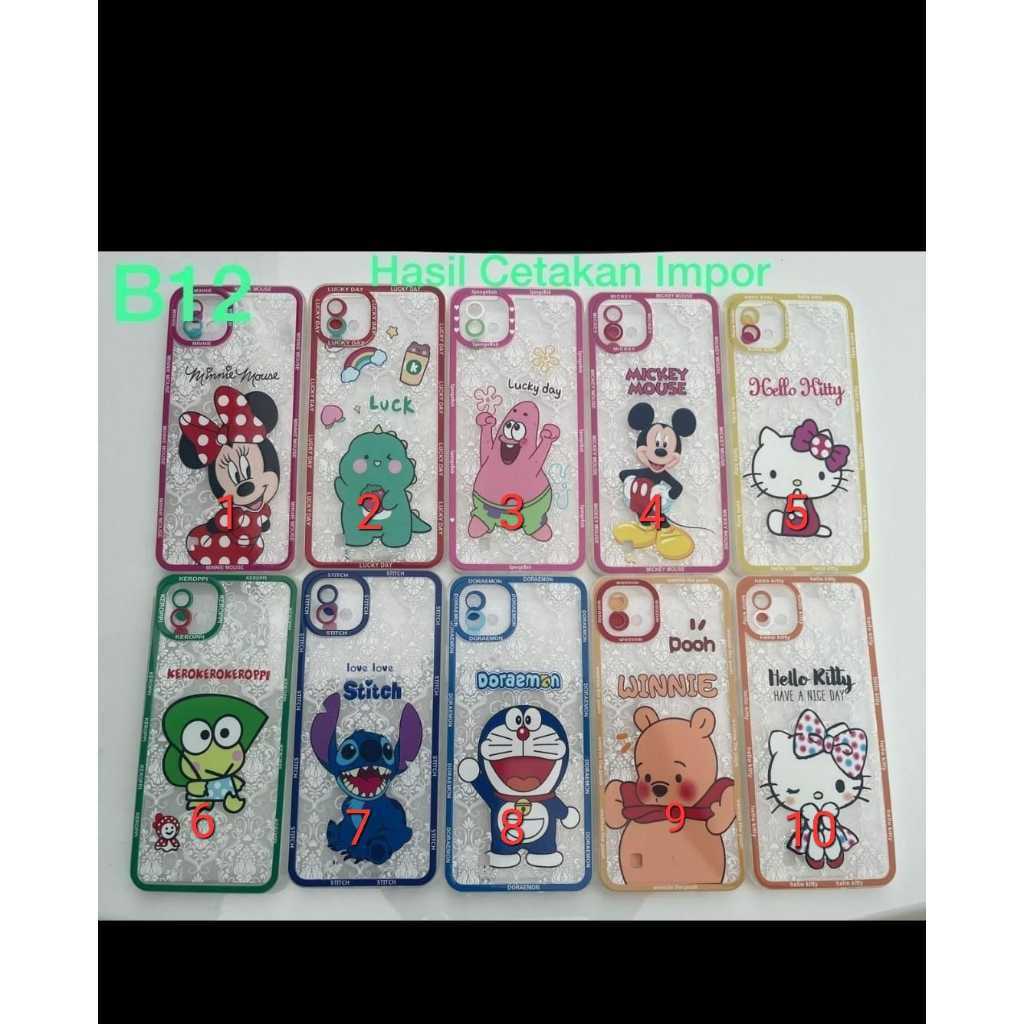 TPU CASE BENING GAMBAR DISNEY, DORAEMON, MICKEY/MINNIE FOR SAMSUNG A10S, A20S, A20/A30, A23 5G, A50