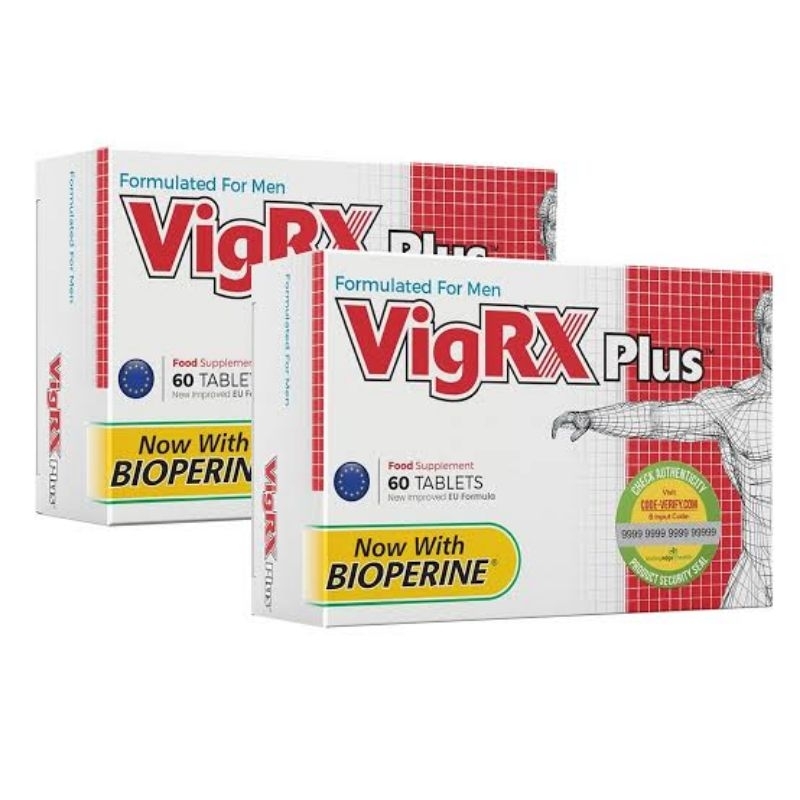 VIGRX PLUS Original Asli With Authentic Code Promo Obat Herbal Pria