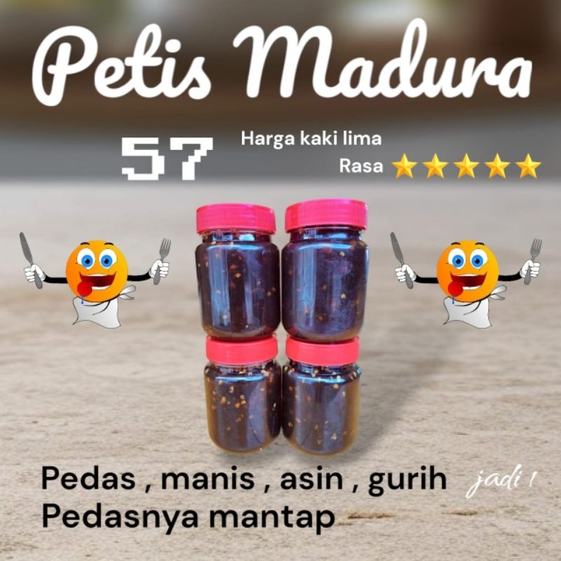 

petis madura petis bumbu pedes asin gurih enak 250 gram
