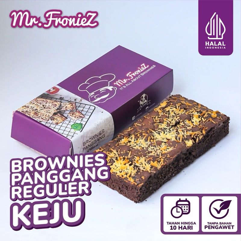 

Brownies Panggang Keju | Brownies Panggang 20x10 | Brownies Oven | Brownies Bakar | Brownies Fudgy