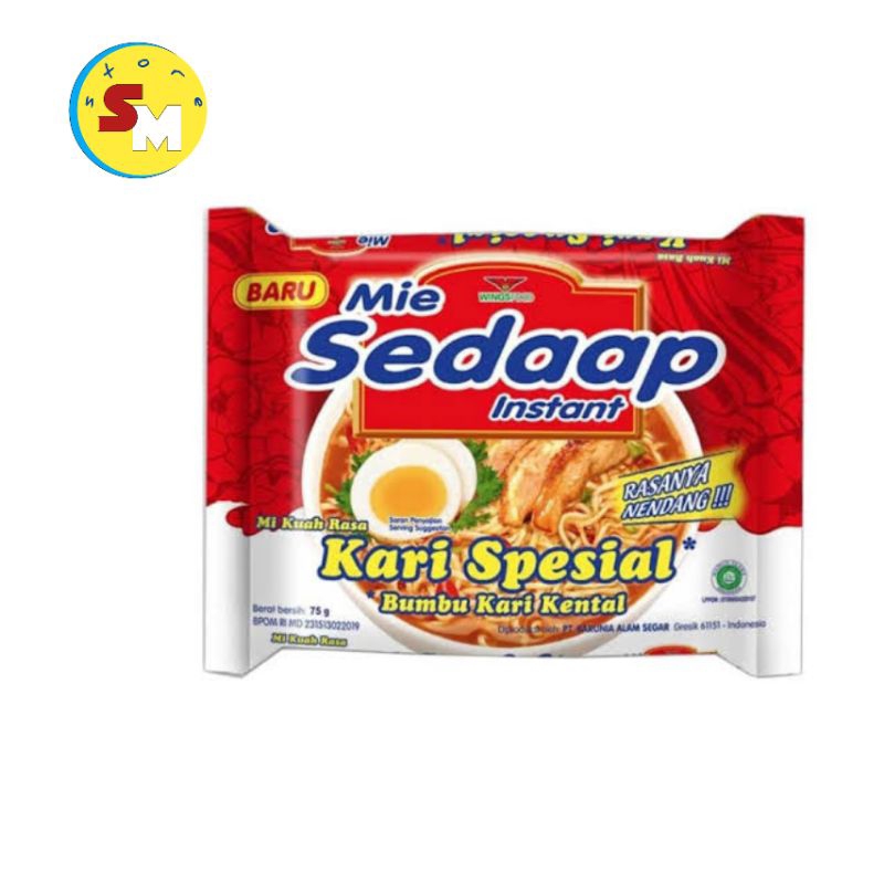 

Mie Sedap Kari Spesial terlezat