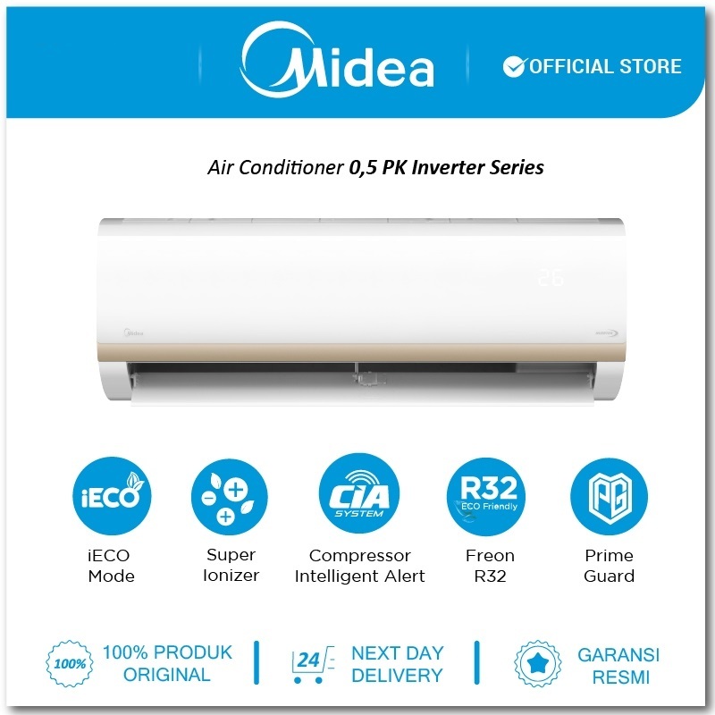 MIDEA AC 1/2PK INVERTER MSIAF-05CRDN2X XtremeSave