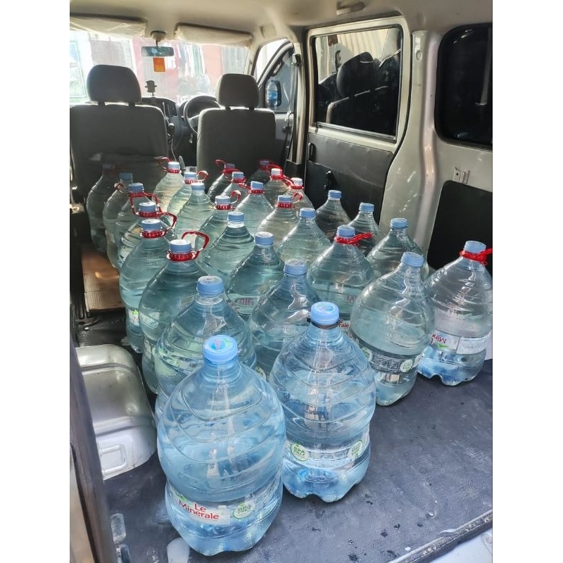 Air laut asli natural saltwater NSW termasuk galon le mineral 15 liter