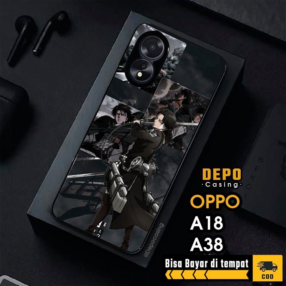 Case Oppo A18 A38 Casing Oppo A18 A38 Casing Depo Casing [AOT1] Case Glossy Case Aesthetic Custom Ca