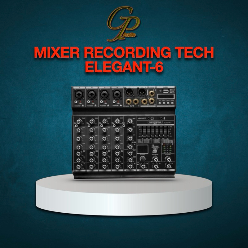 Recording tech rt elegant 6 mixer