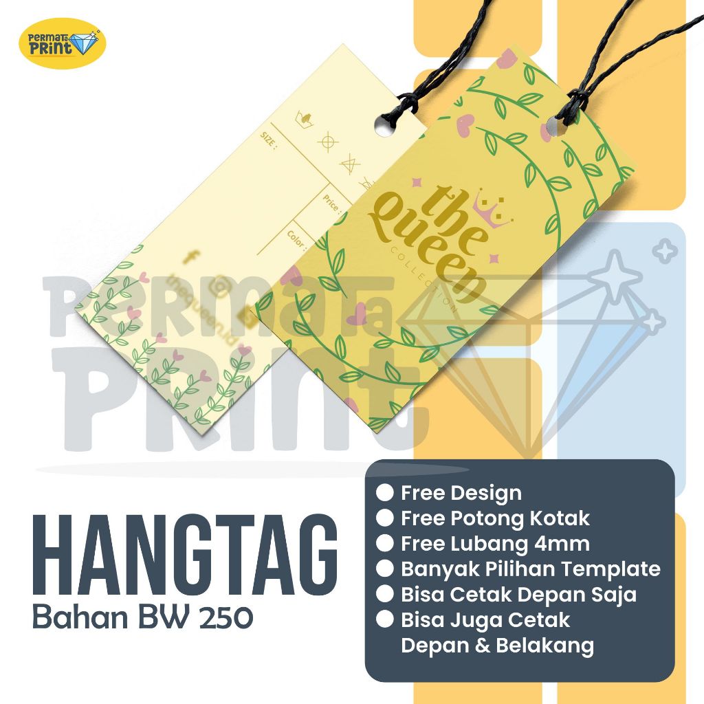 

Hangtag Custom Bahan [Blueswhite] / Hangtag 1 Sisi & 2 Sisi / Hangtag Pakaian Custom / Custom Hangtag Baju Free Template Design / Hangtag Lebaran Custom / Hangtag Bingkisan Makanan / Hangtag Souvenir Custom