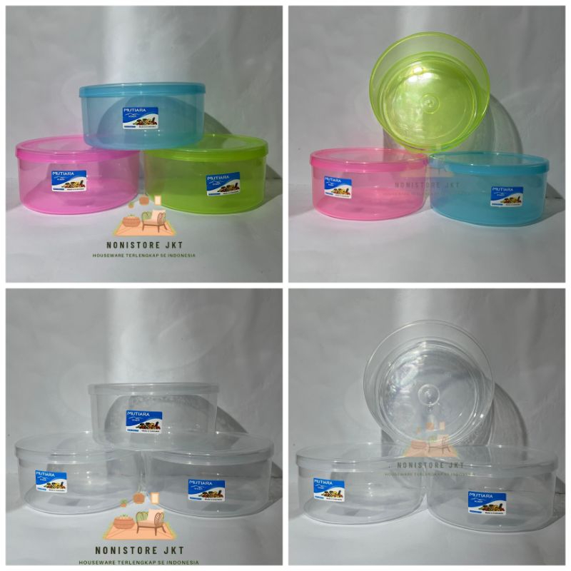 Toples nastar plastik / toples nastar / Toples kue kering Merk KMP dan SL