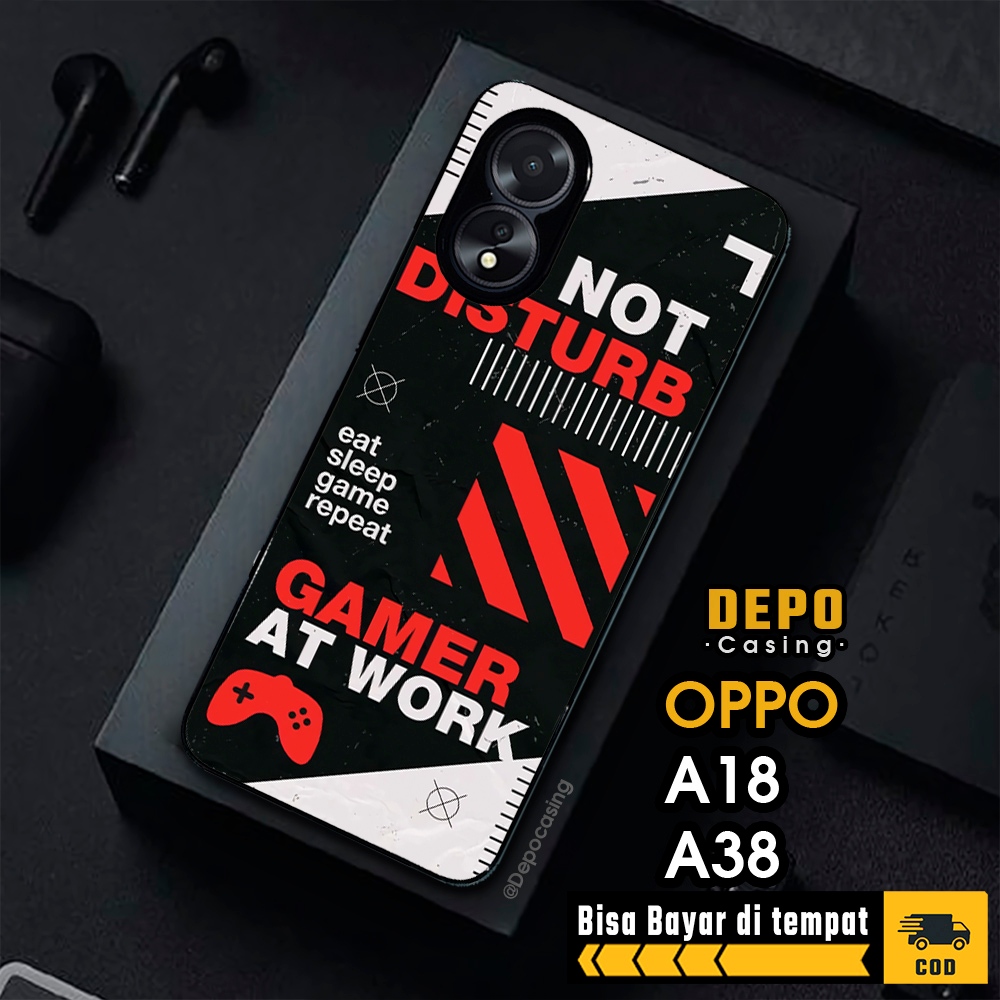 Case Oppo A18 A38 Casing Oppo A18 A38 Casing Depo Casing [GAME] Case Glossy Case Aesthetic Custom Ca