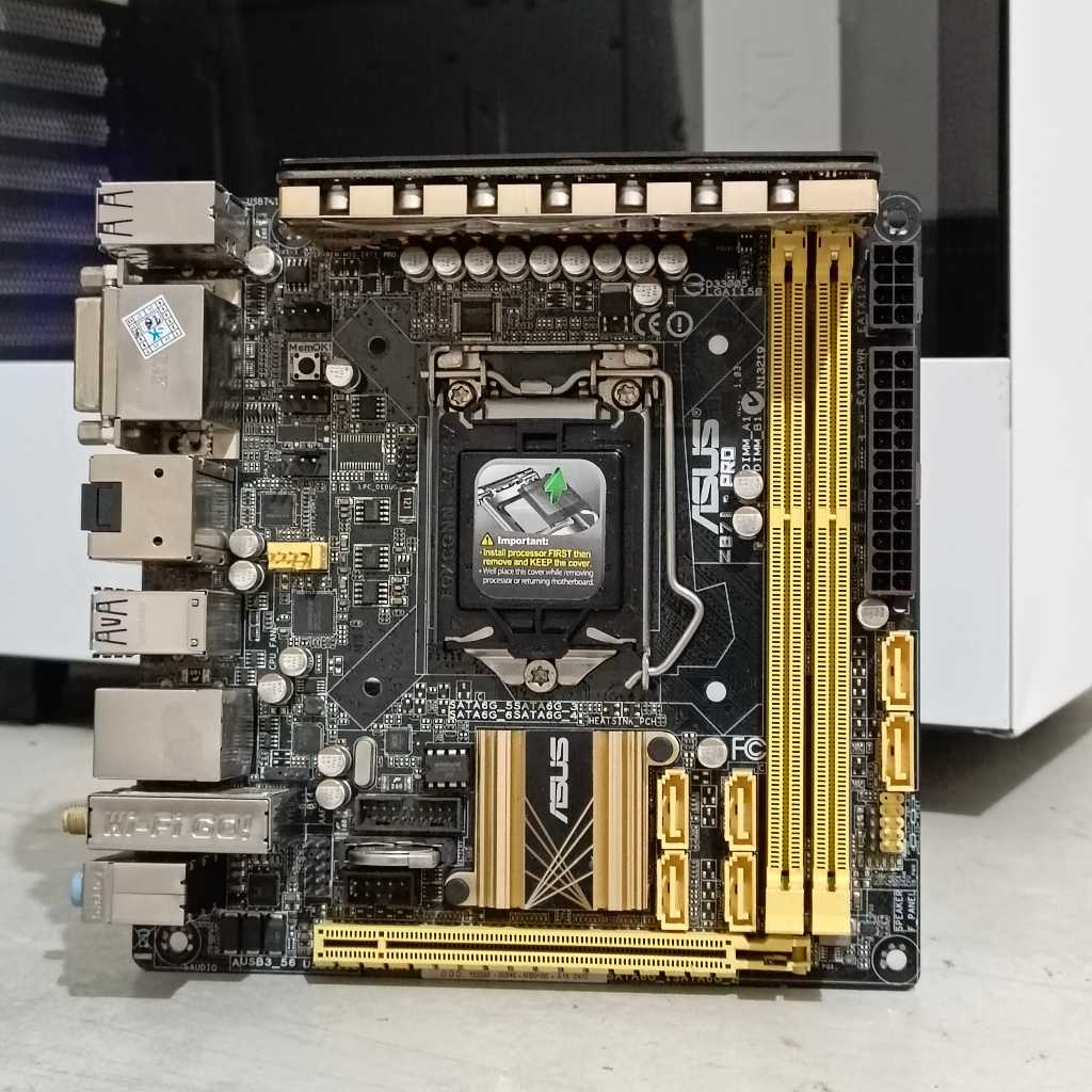 MOTHERBOARD MINI ITX LGA 1150 GEN 4 SUPPORT I7 4790K DDR3