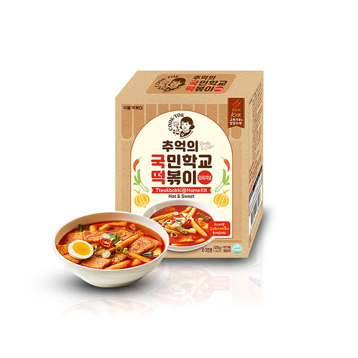 

COOK-TOK Tteokbokki @Home Kit Hot & Sweet 570g