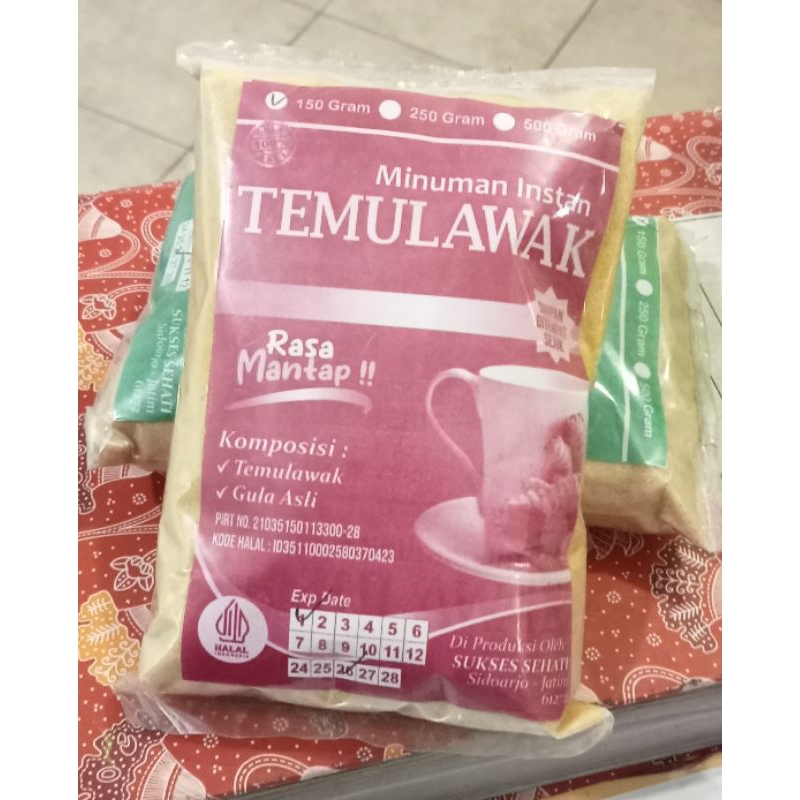 

Minuman instan TEMULAWAK