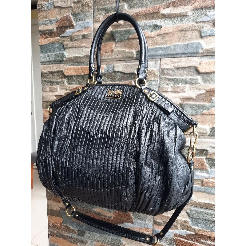 Totebag Talpan Hitam COACH - TAS PRELOVED BRANDED ORIGINAL