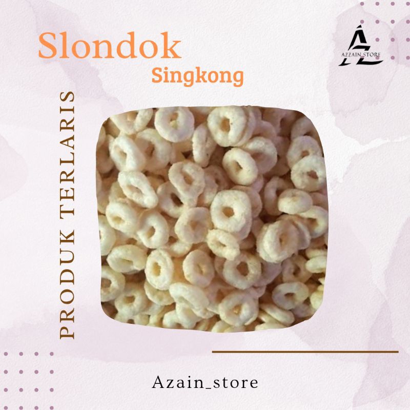 

slondok singkong alen alen/lanting bawang khas magelang