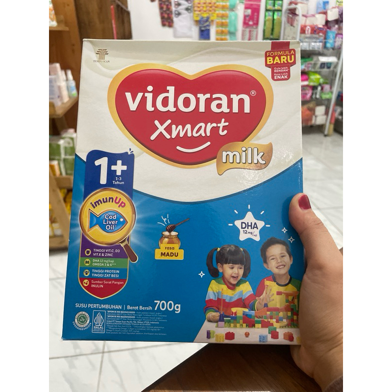 

Vidoran Xmart Milk 1+ Rasa Madu 700 gram