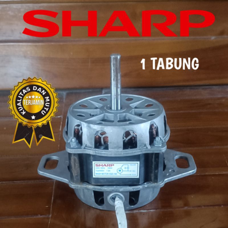 DINAMO MESIN CUCI SHARP TOP LOADING 1 TABUNG XD-180watt