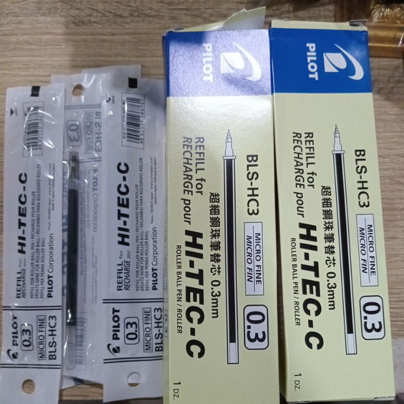 

Refil pen Hi-tech-c Pilot bls-hc3 / perpak(12pcs) hitam-biru