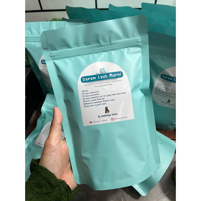 

500 gram Garam Laut Tejakula / Natural sea salt / Tejakula Sea Salt