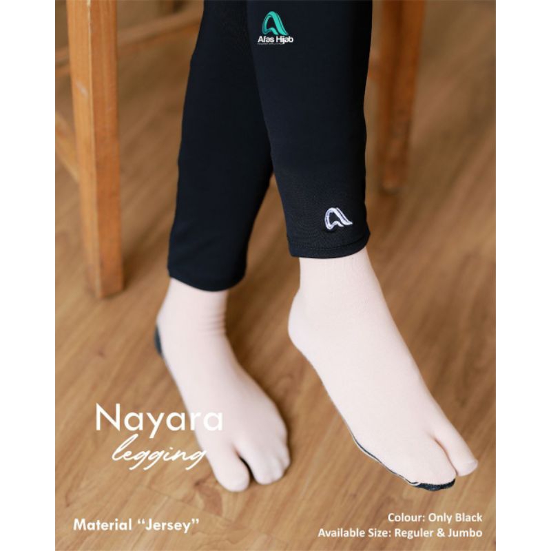 Legging Nayara Afas Hijab ORIGINAL| Nayara Legging by Afas hijab size Standard