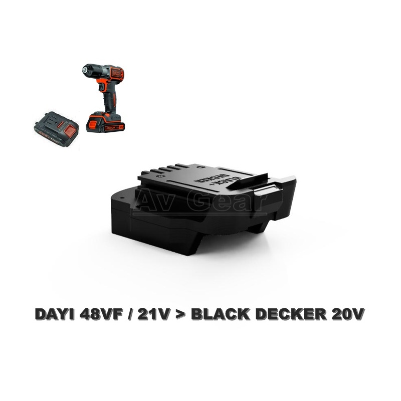 Adapter Black + Decker | A3 ke Black + Decker