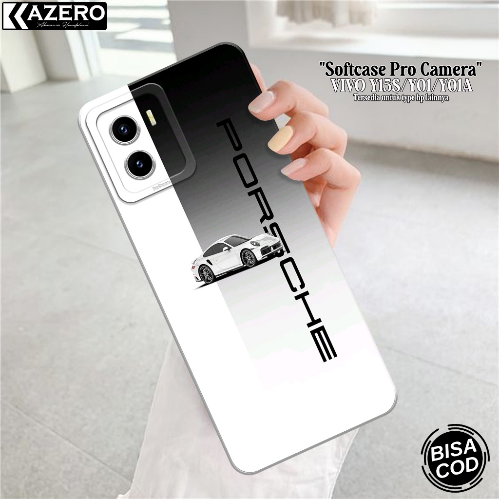 Case Hp Vivo Y15S/Y01 Terbaru - Case Mobil - Soft Macaron Pro Camera - Softcase Vivo Y15S/Y01 Terbar